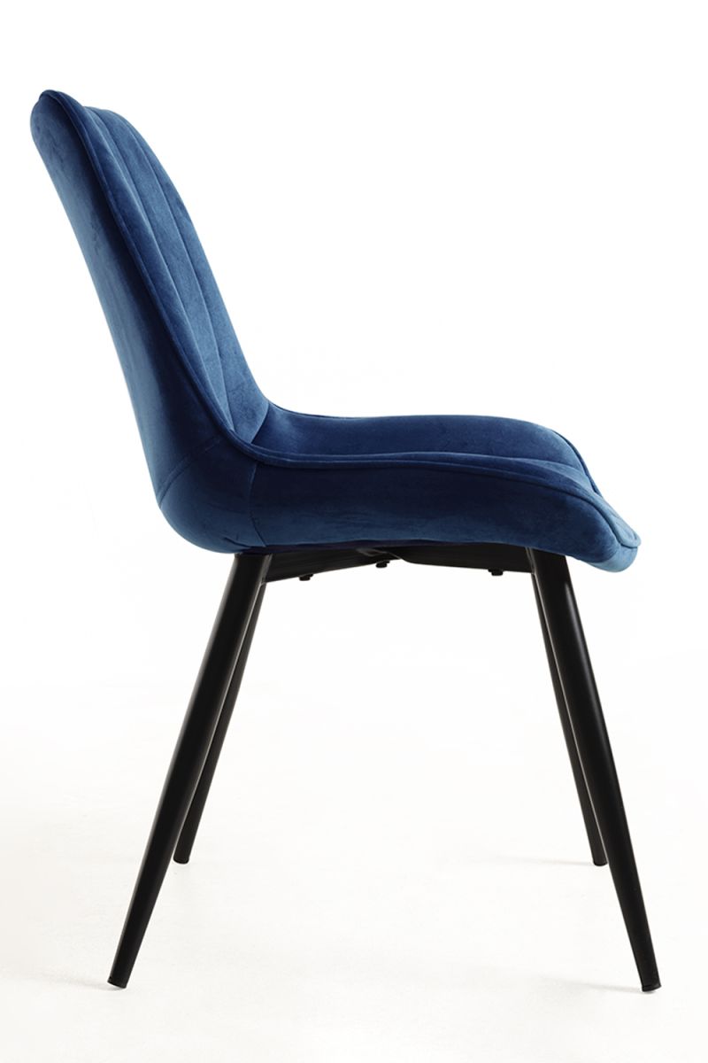 Pack 6 chaises Lene Velours - Un pack de chaises idéal