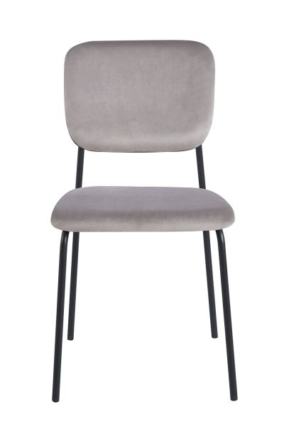 Chaise Selin Black Velours