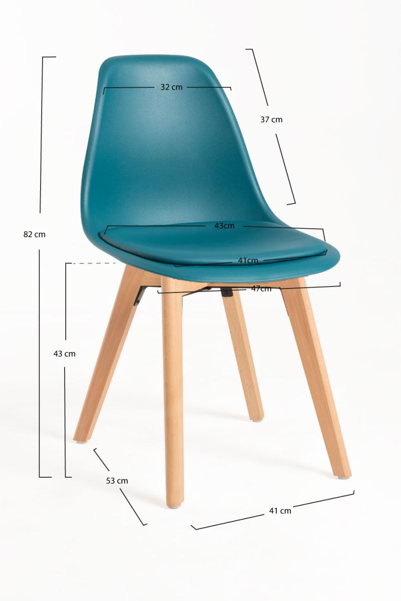 Chaise Dami - Une chaise scandinave qui mène