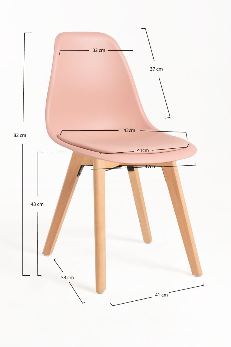 Chaise Dami - Une chaise scandinave qui mène