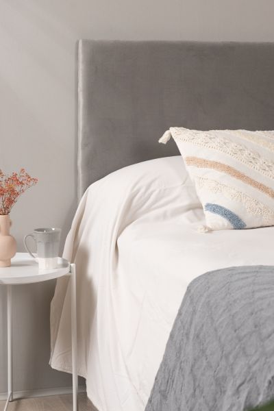 Tête Velours Smooth pour lits de 160 et 150 cm - Une tête de lit idéale pour votre chambre à coucher