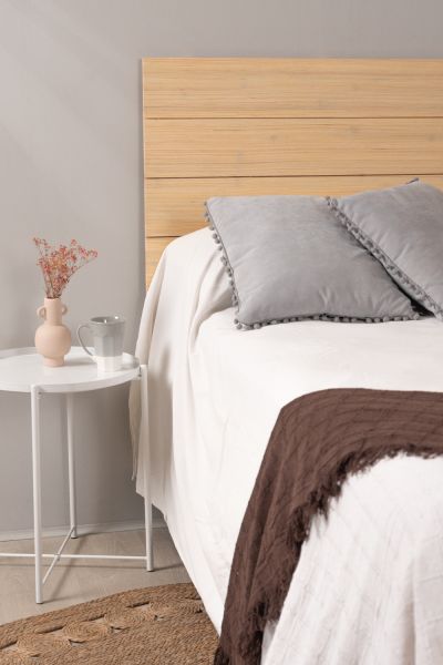 Tête de lit Lyna Bois pour lits de 160 et 150 cm - Une tête de lit idéale pour votre chambre à coucher