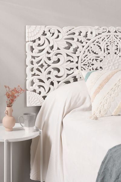 Tête de lit Manadala Dala Bois pour les lits 135 cm - Une tête de lit idéale pour votre chambre à coucher