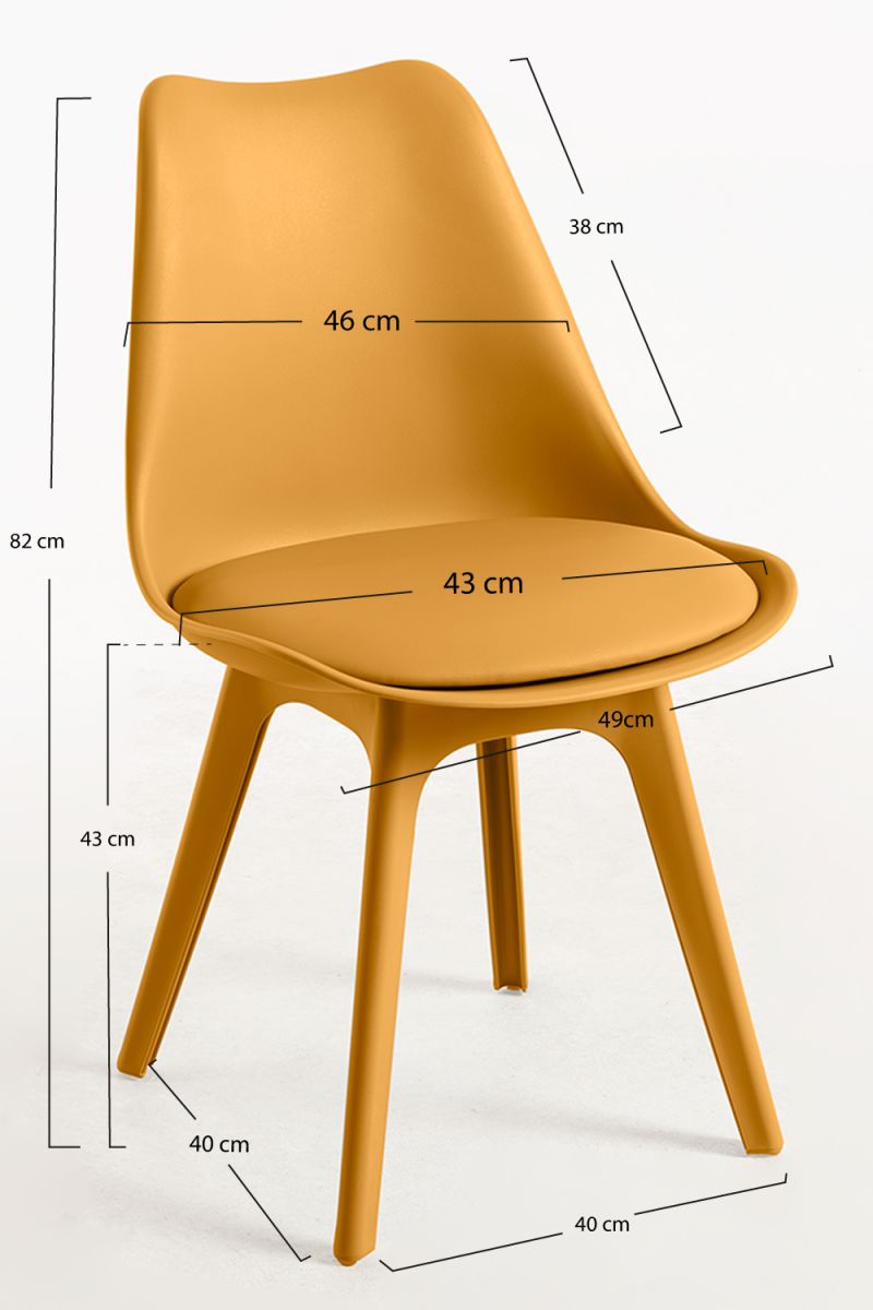 Chaise Synk Suprym - Une chaise scandinave qui mène