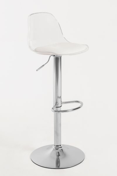 Tabouret Tulipa Transparent - Le tabouret de cuisine que vous méritez