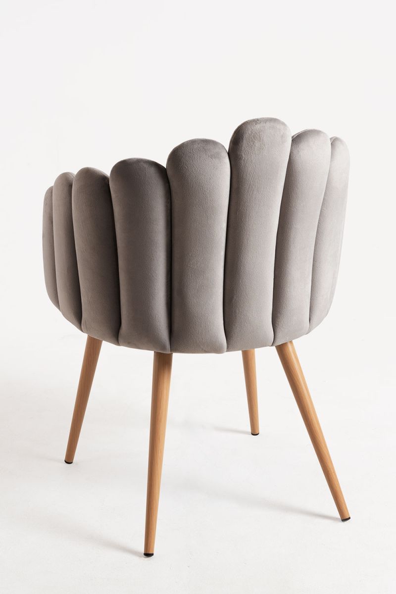 Pack 4 Fauteuils Main Velours