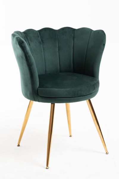 Chaise Dunsa Golden Velours