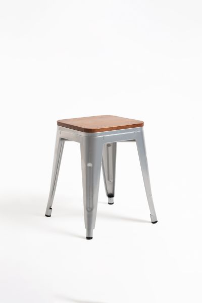 Tabouret Mel Petit Bois Naturel - Une de nos tabourets industriels vintage préférées