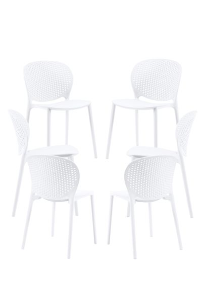 Pack 6 Chaises Brandi- Une chaise parfaite pour votre jardin