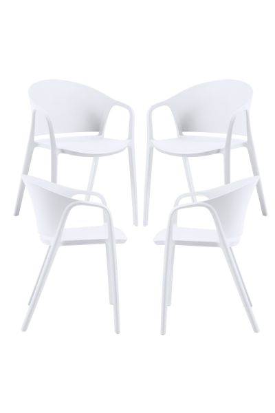 Pack 4 Chaises Tasla - Une chaise parfaite pour votre jardin