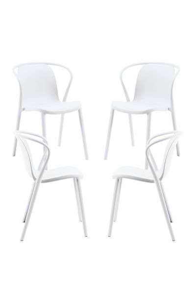 Pack 4 Chaises Zotli - La Chaise de Jardin et Salle à manger pour toi