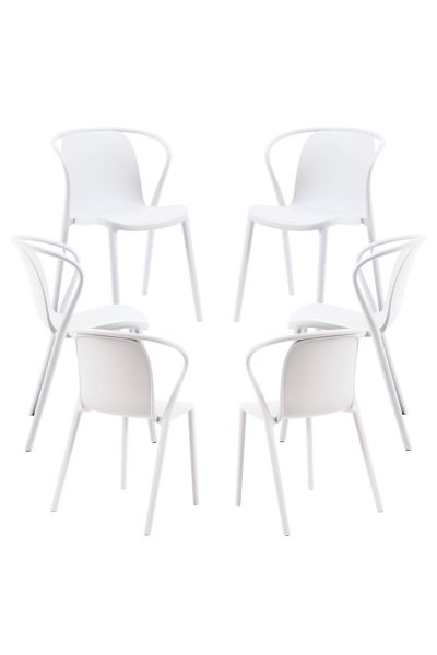 Pack 6 Chaises Zotli - La Chaise de Jardin et Salle à manger pour toi