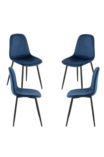 Pack 4 Chaises Boide