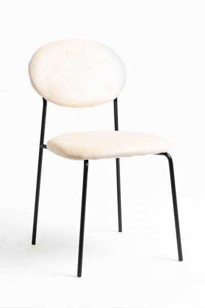 Chaise Mida Black Velours