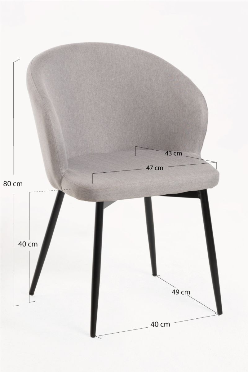 Chaise Cusa Tissu - La chaise en tissu que vous méritez