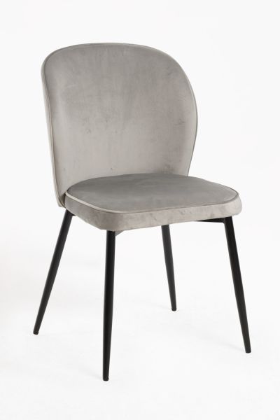 Chaise Teile Velours - Parfaite pour votre salle à manger et jardin