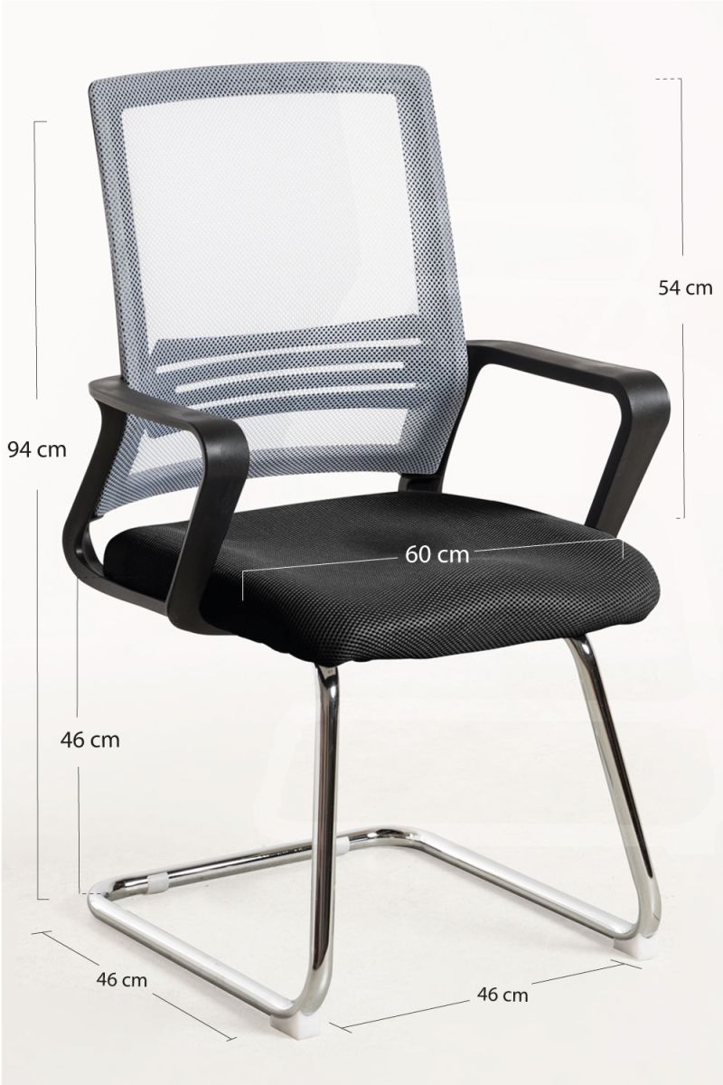 Chaise Confidente Kole - Une chaise de bureau sans roulettes