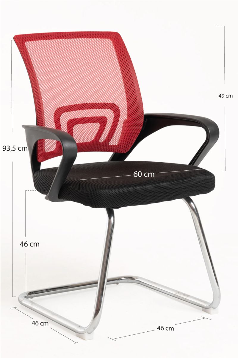 Chaise Confidente Midi - Une chaise de bureau sans roulettes