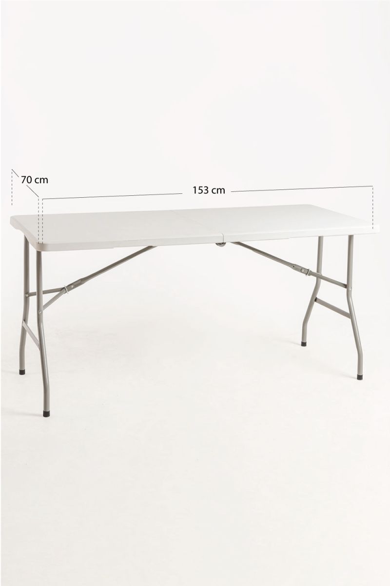 Table Resin 153 x 70 cm