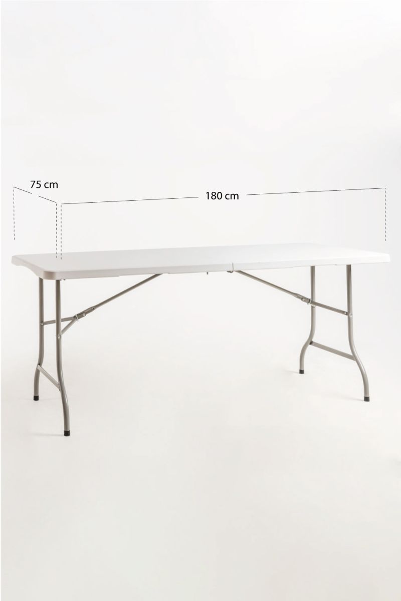 Table Resin 180 x 75 cm