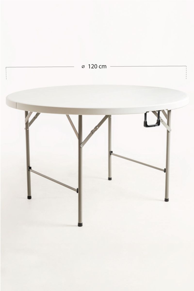 Table Resin Ronde 120 cm