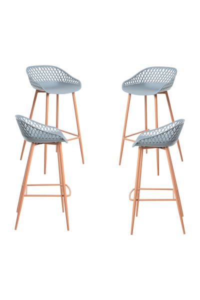 Pack 4 Tabourets Riva