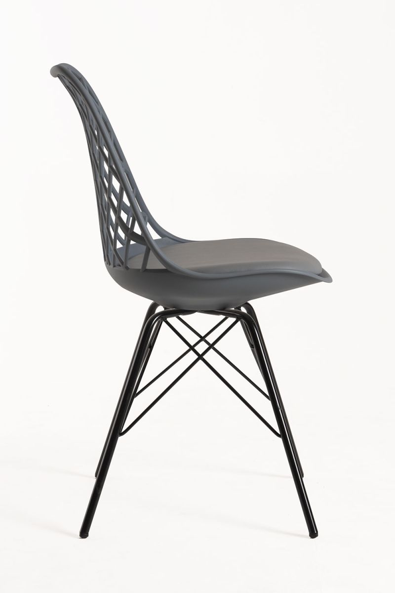 Pack 4 Chaises Iron Mima