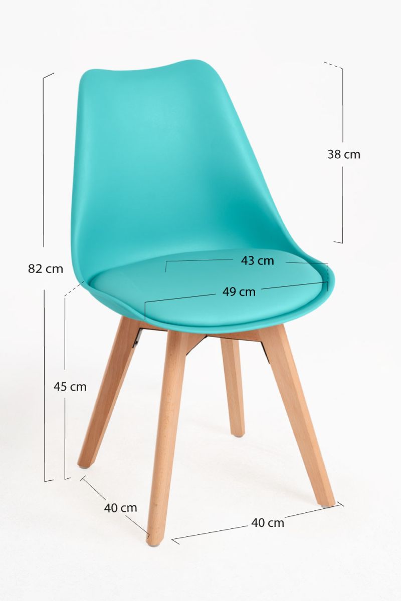 Chaise Synk Basic - Une chaise scandinave qui mène
