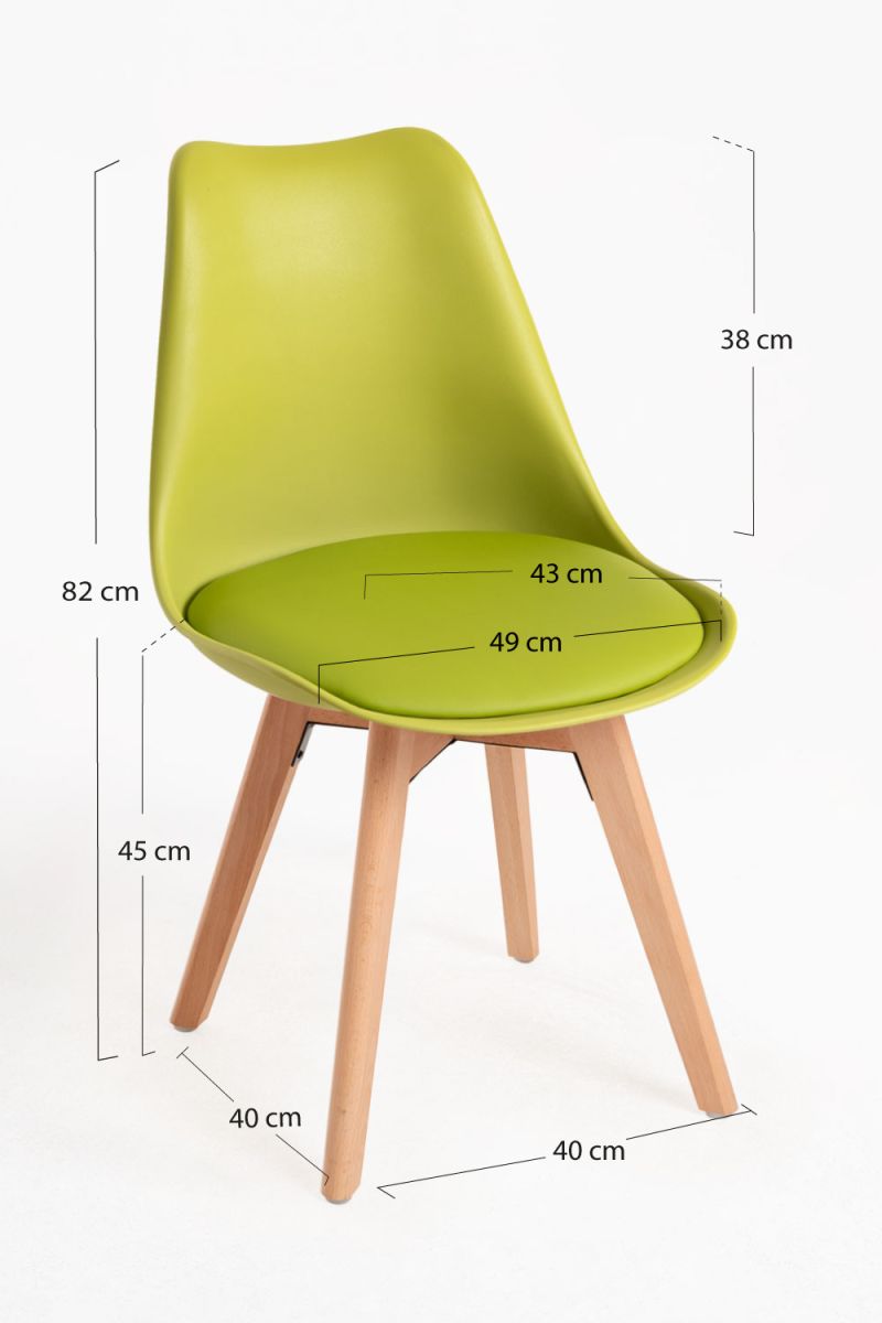 Chaise Synk Basic - Une chaise scandinave qui mène
