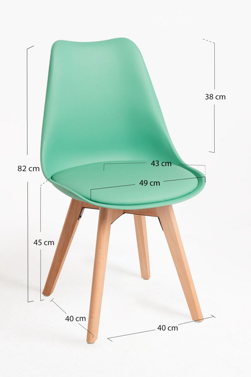 Chaise Synk Basic - Une chaise scandinave qui mène