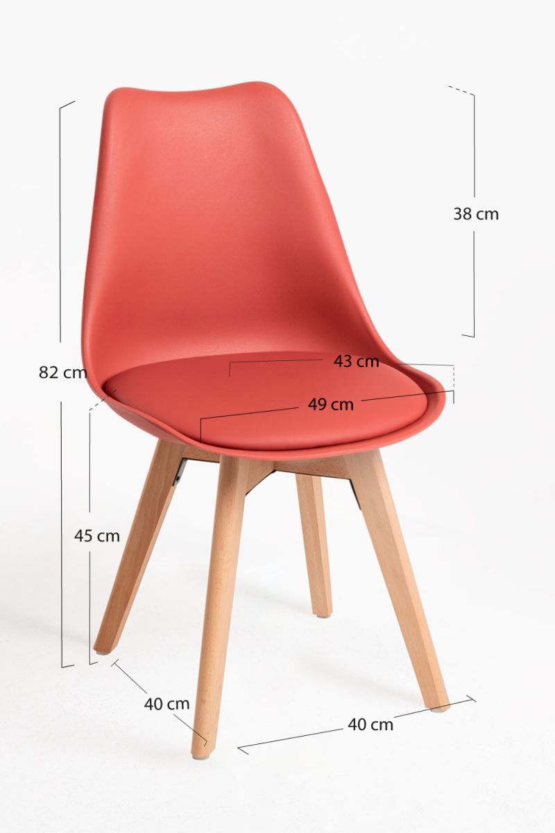 Chaise Synk Basic - Une chaise scandinave qui mène