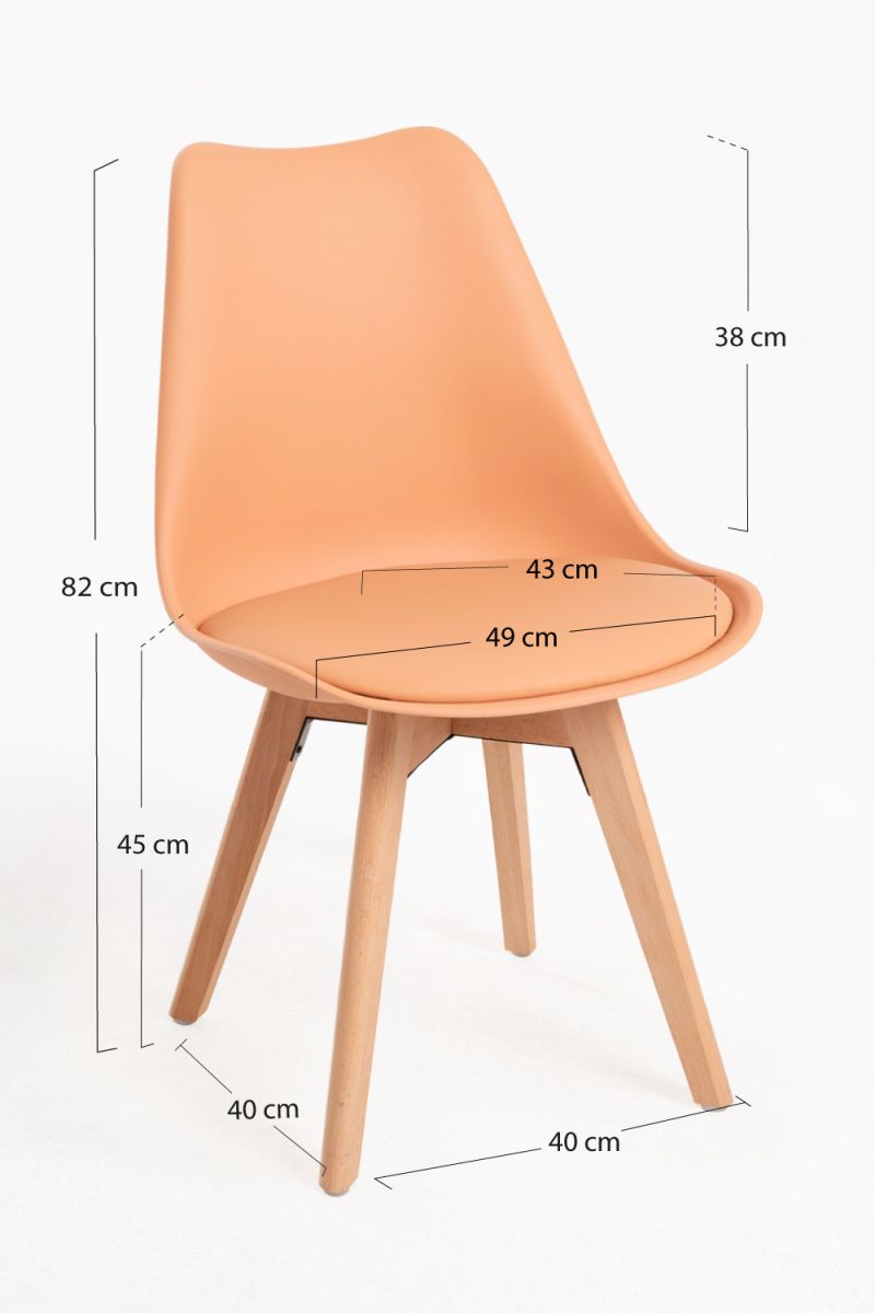 Chaise Synk Basic - Une chaise scandinave qui mène