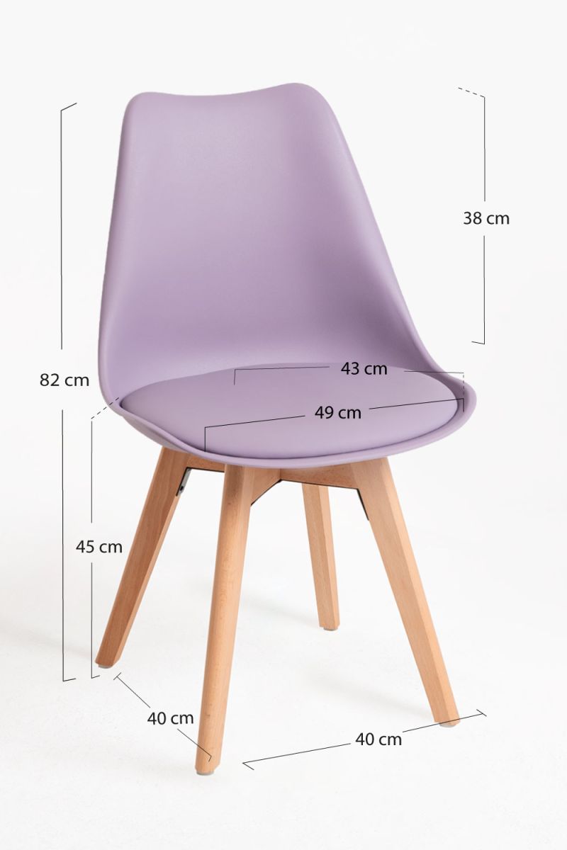 Chaise Synk Basic - Une chaise scandinave qui mène