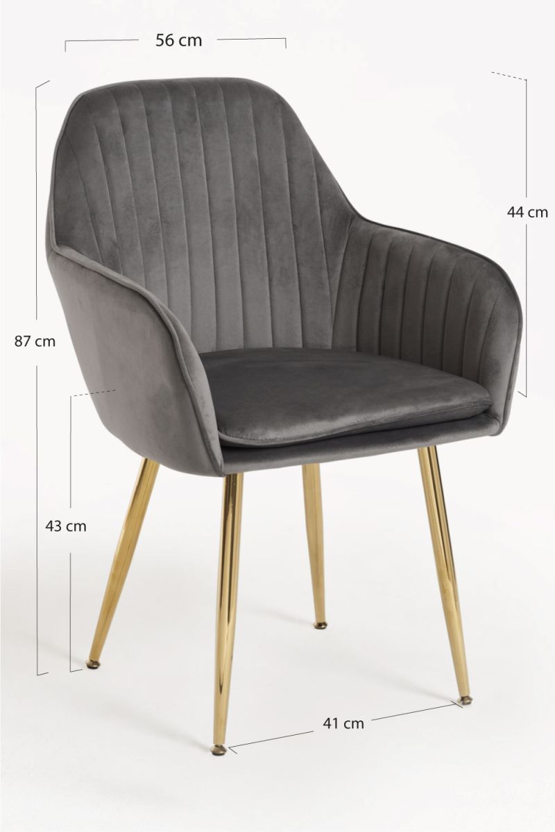 Chaise Chic Golden - La chaise design dont tout le monde parle