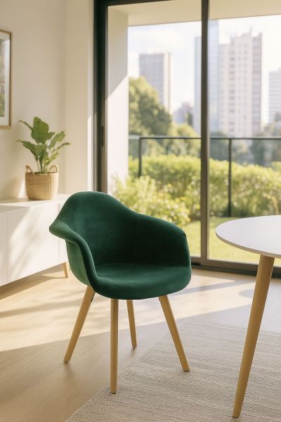 Chaise Belu Velours - Une référence en matière de Chaises Design