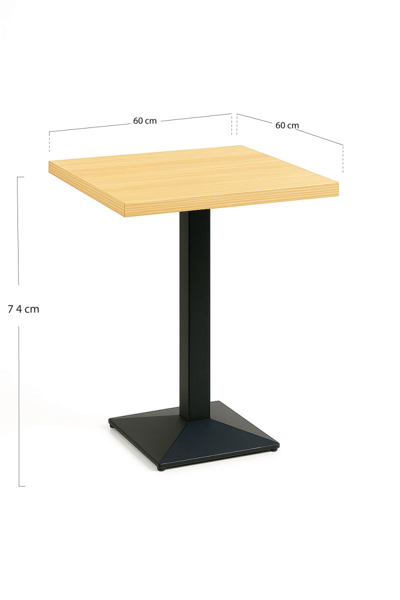 Table Kuat Black 70 cm