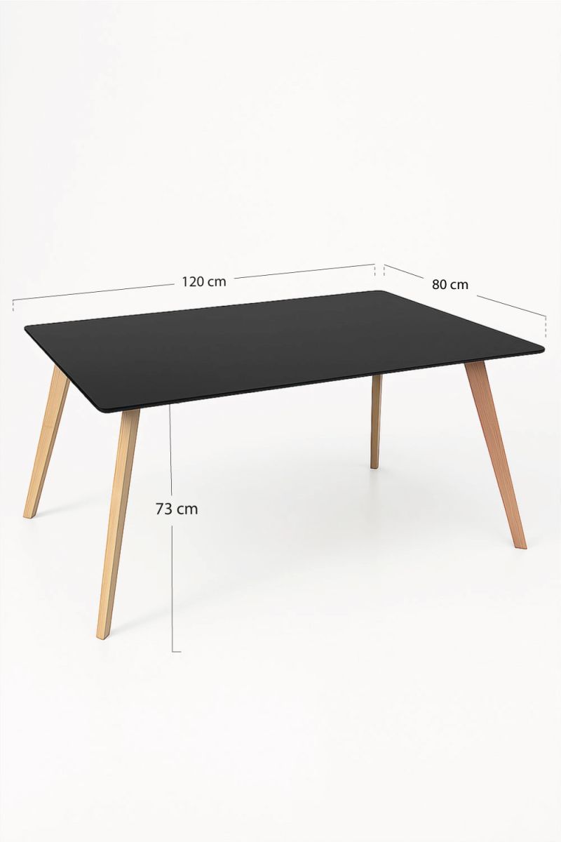 Table Synk Rectangulaire 120 x 80 cm