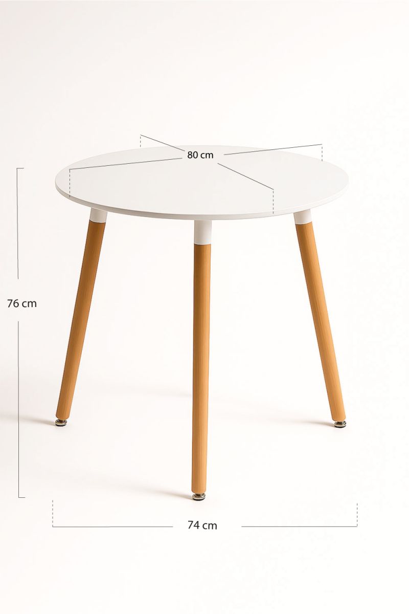 Table Tower Ronde 80 cm