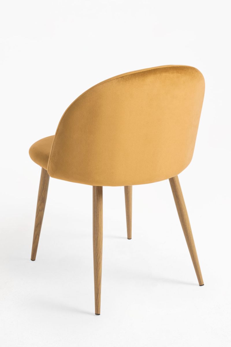 Pack 4 Chaises Vint Velours