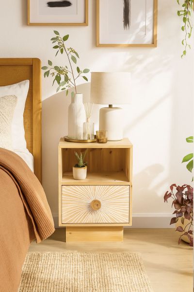 Mesita de Noche Carty