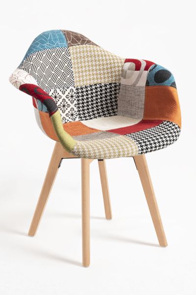 Chaise Belu Patchwork - Une référence en matière de Chaises Design