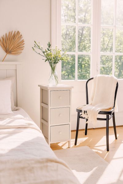 Commode Etroit 3 tiroirs Clypto