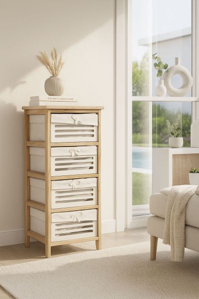 Commode large 4 tiroirs Nuvio