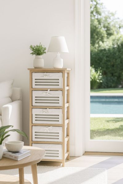 Commode large 4 tiroirs Nuvio