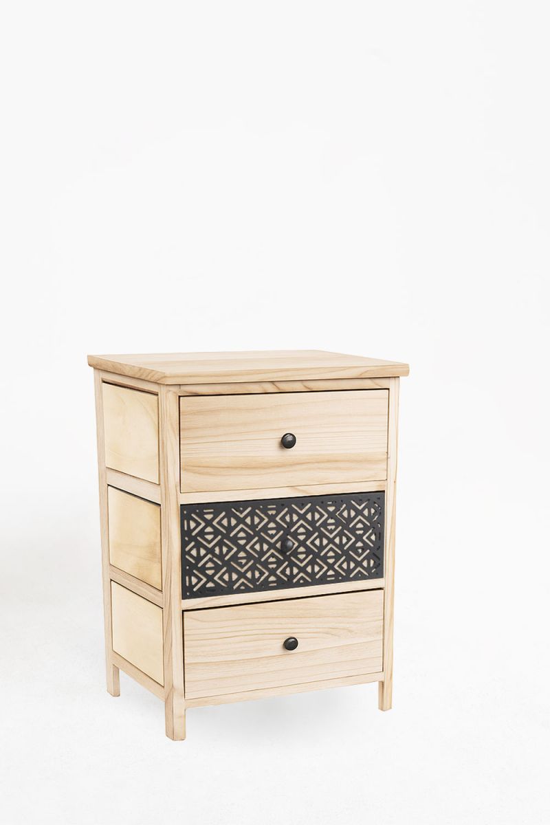 Commode large 3 tiroirs Tidalon