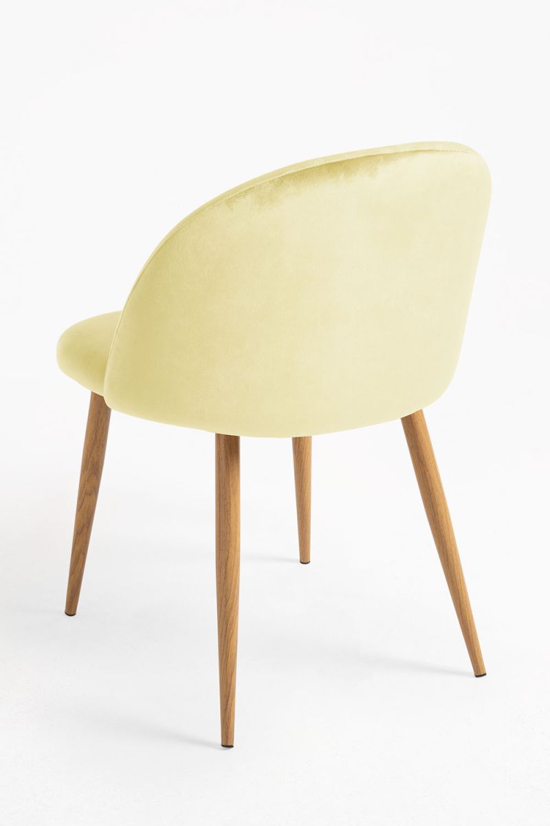 Pack 4 Chaises Vint Velours