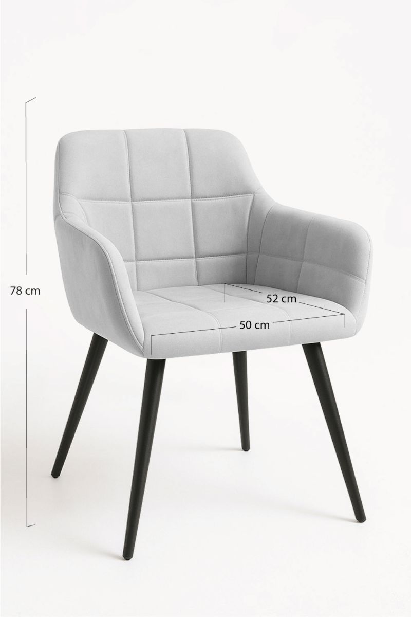 Chaise Mirova Velours