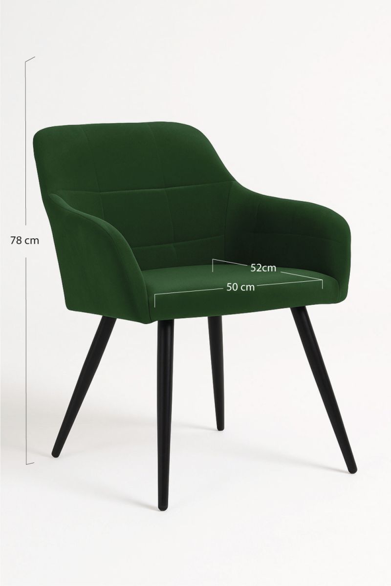 Chaise Mirova Velours