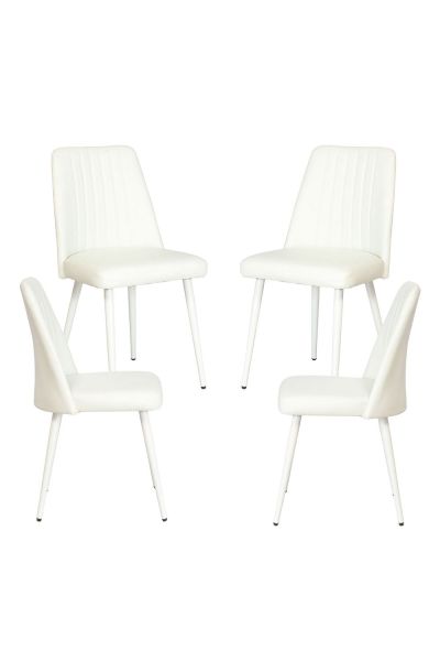 Pack 4 Chaises Betros Similicuir