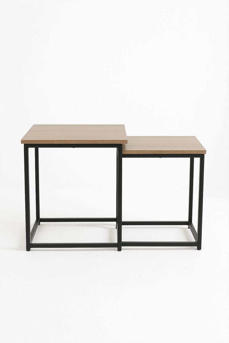 Lot de 2 tables basses Ceu